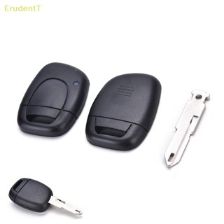 [ErudentT] เคสรีโมตกุญแจเปล่า 1 ปุ่ม สําหรับ RENAULT Twingo Clio Kangoo Master [ใหม่]