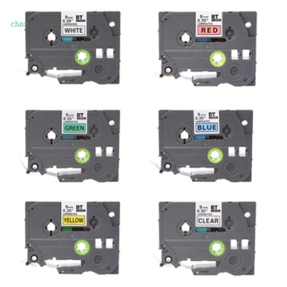 Char เทปฉลากลามิเนต สําหรับ Brother TZe-221 P for Touch PT-200 PT-300 PT-310