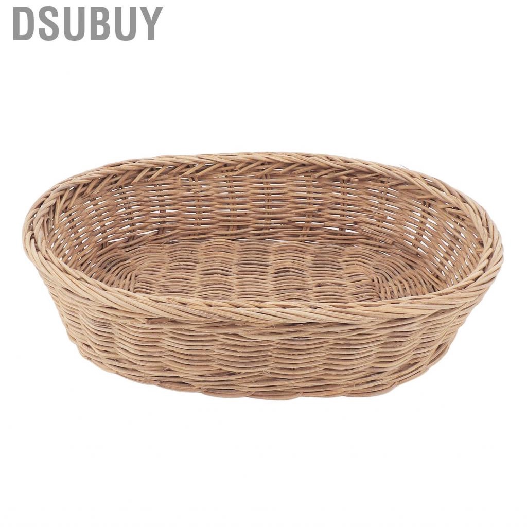 Dsubuy Handmade Woven Bread Storage Baskets High Load Rattan Fruit Shopee Thailand