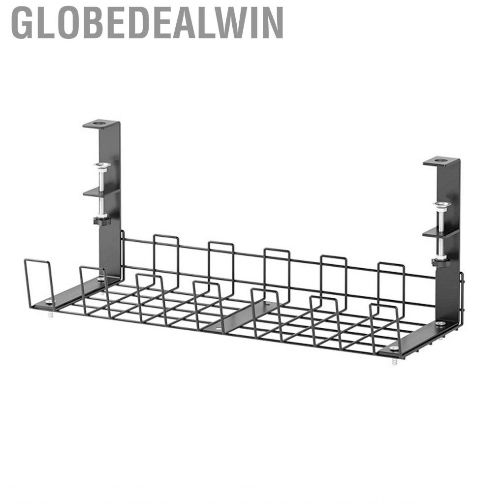 Globedealwin Under Desk Cord Rack Cable Organizer Management Strong ...