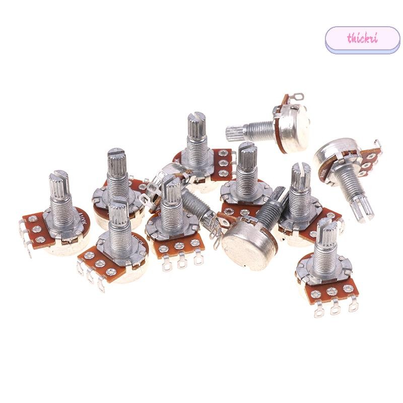 Healifty A25K Mini-Potentiometer – Gerändelter Schacht, Ideal Für Gitarren-Lautstärke- & Tonregler