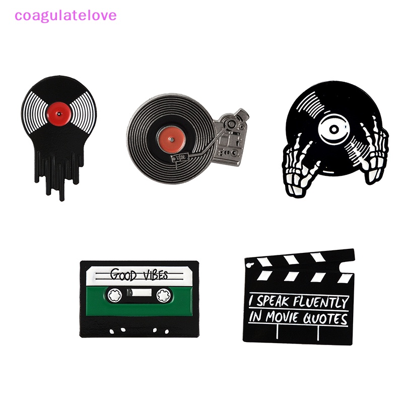 coagulatelove-เข็มกลัดแผ่นเสียงไวนิล-dj-lapel-metal-pins-สําหรับเพื่อน-ขายดี