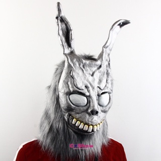 หน้ากากยาง แต่งขนเฟอร์ ลาย Donnie Darko FRANK the Bunny สําหรับผู้ใหญ่ 2023