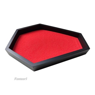 [Fenteer1] ถาดทราย สีแดง เหมาะกับของขวัญฮาโลวีน สําหรับตกแต่งบ้าน ออฟฟิศ แม่มด
