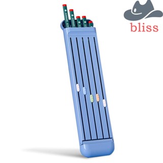 Bliss 8 in 1 กล่องเก็บปากกา ดินสอ พร้อมกล่องดินสอ สําหรับเด็กประถม