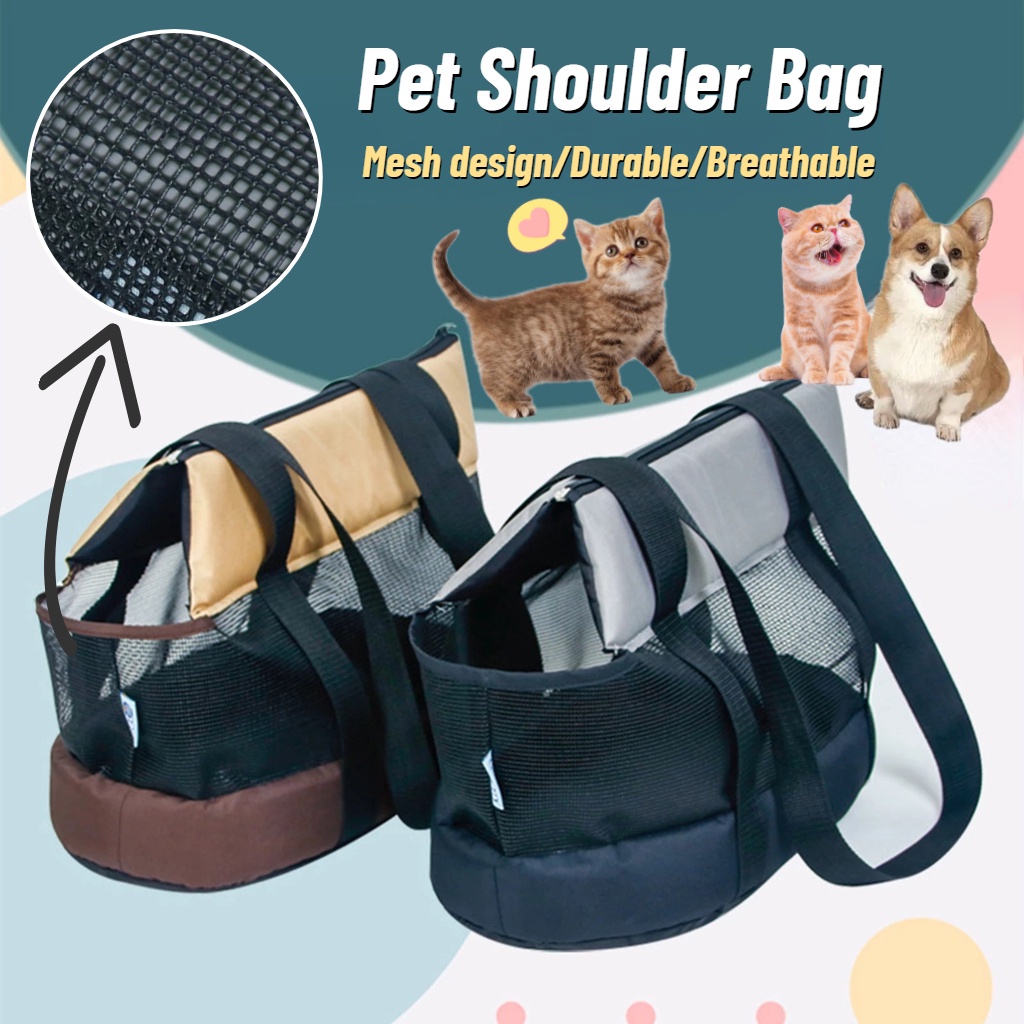 กระเป๋าเป้สะพายหลัง-ผ้าตาข่าย-ระบายอากาศ-พับได้-สําหรับสัตว์เลี้ยง-สุนัข-แมว