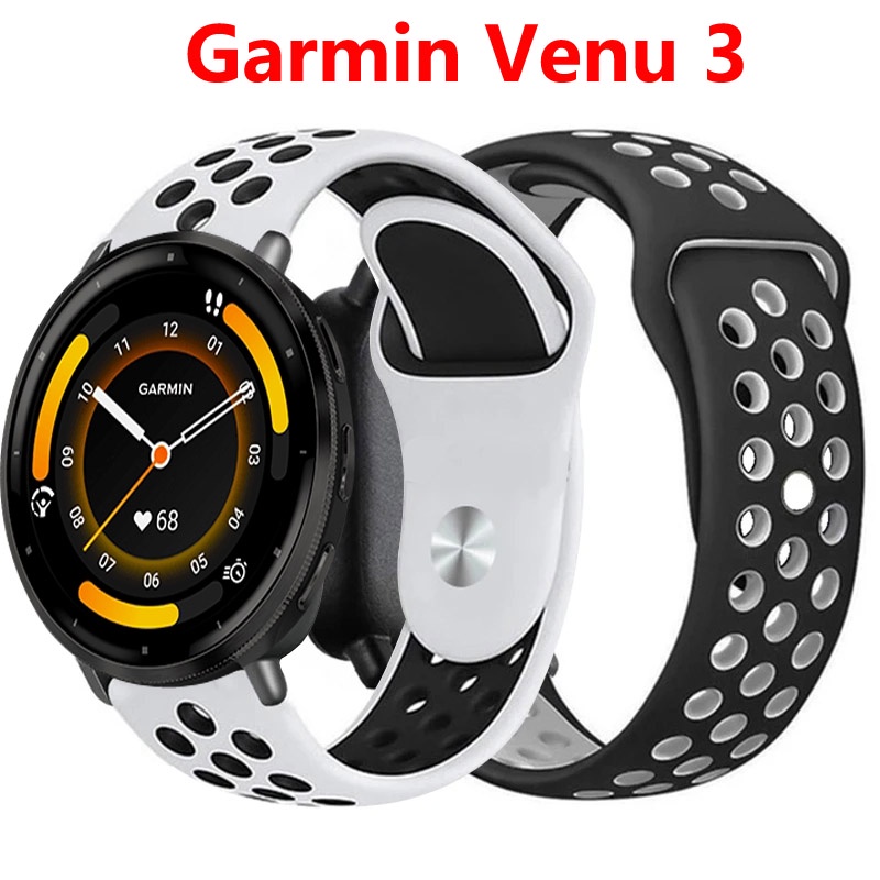 สายนาฬิกาข้อมือซิลิโคน-กันน้ํา-แบบเปลี่ยน-สําหรับ-garmin-venu-3-garmin-venu-3