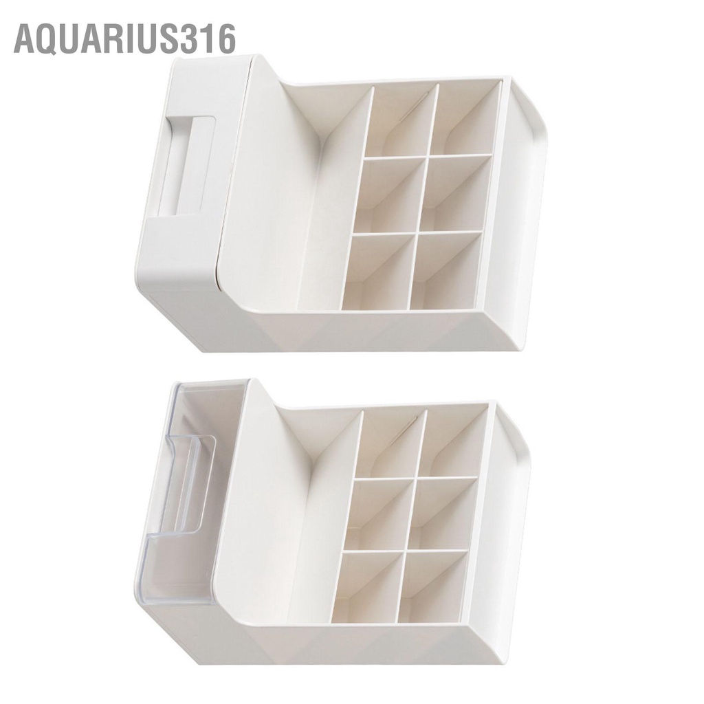 aquarius316-กล่องเก็บของตั้งโต๊ะหลายช่องดินสอที่ใส่ของต่างๆพร้อมลิ้นชักพลาสติกเครื่องเขียนออแกไนเซอร์