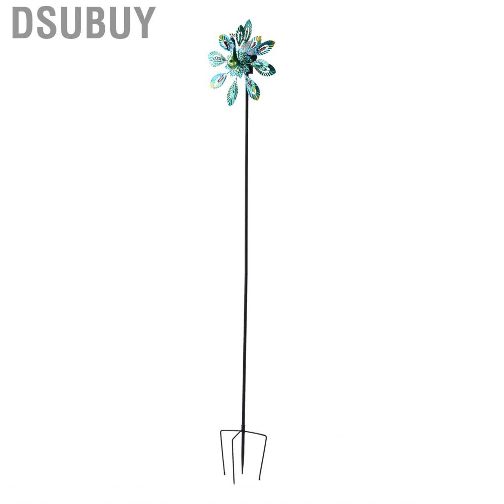 dsubuy-double-layer-wind-spinners-metal-windmill-spinner-w-ground-solar-light-ut