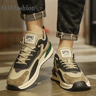 O.O fashion  รองเท้าผ้าใบผู้ชาย รองเท้าลำลองผู้ชาย  ผ้าใบแฟชั่น สไตล์เกาหลี กีฬากลางแจ้ง ทำงาน ลำลองXYD2390MS0 37Z230911