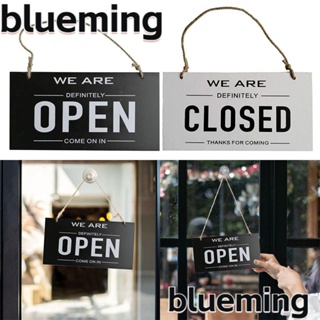 Blueming2 ป้ายไม้ สองด้าน ทนทาน สําหรับติดประตูโรงแรม