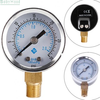 【Big Discounts】Small Sized Pressure Gauge for Convenient For Fuel Air Oil Gas Water Measurement#BBHOOD