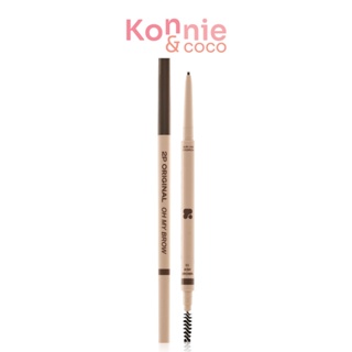 2P Original Oh My Brow Slim Line Eyebrow 0.05g #01 Ash Brown.