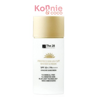 THE28 Protection UV Cut Aqua Sunscreen SPF50+ PA++++ 40ml ครีมกันแดด.