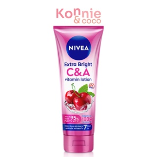 NIVEA Extra White C & A Vitamin Lotion นีเวีย วิตามินโลชั่นทาตัว.