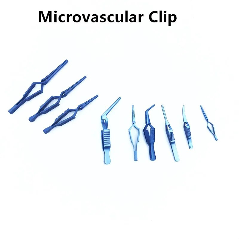 1pcs Straight/Cruved/Angle Jaw Atraumatic Tips Arterial vascular ...