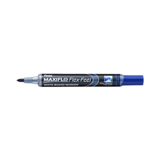 Pentel ปากกาไวท์บอร์ด MAXIFLO Flex-Feel สีน้ำเงิน