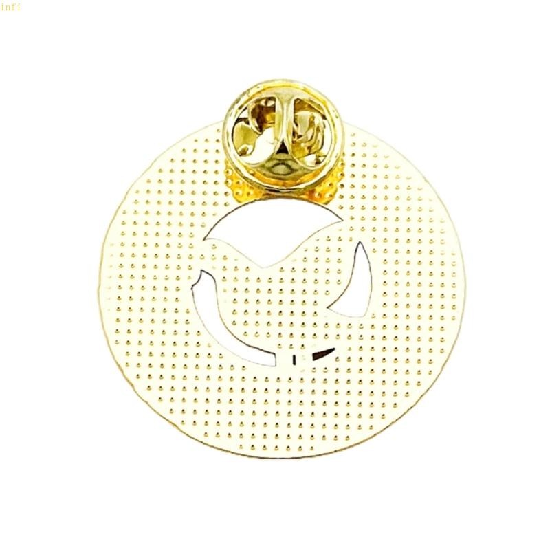 Infi Peace Dove Lapel Pin เข็มกลัดสีสันสดใสเป้าหมายการพัฒนาที่ยั่งยืน ...