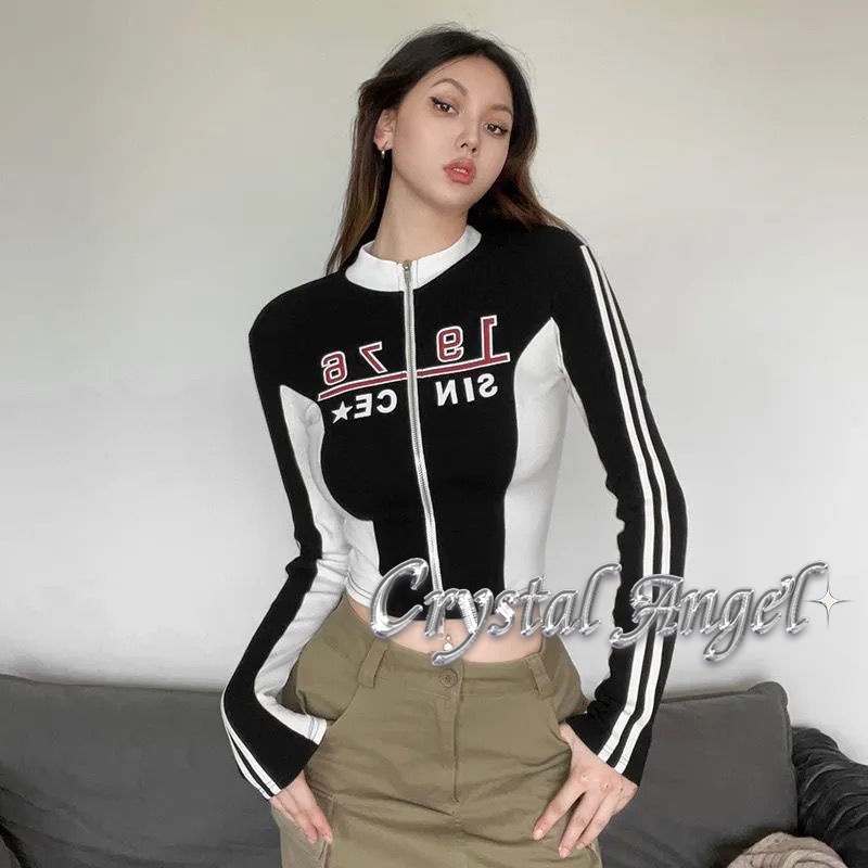 crystal-เสื้อผ้าผู้ญิง-แขนยาว-เสื้อฮู้ด-คลุมหญิง-สไตล์เกาหลี-แฟชั่น-a28j18v-35z230901