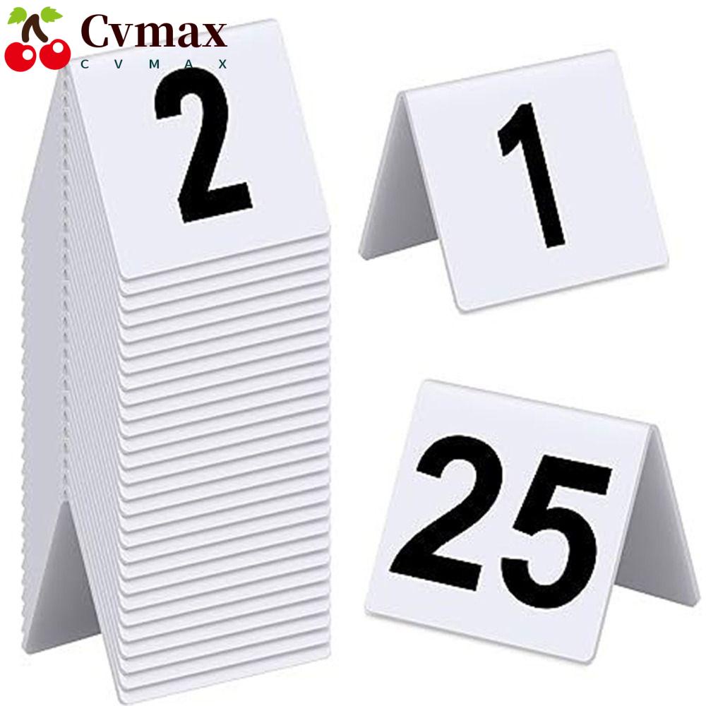 cvmax-ป้ายตัวเลขพลาสติก-สองด้าน-สีขาว-1-25-ตัวเลข-สําหรับตกแต่งโต๊ะ-เต็นท์