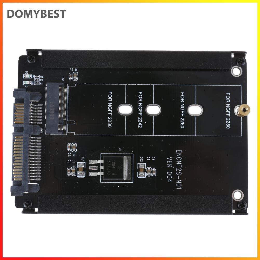 domybest-alloyseed-อะแดปเตอร์ซ็อกเก็ต-cy-b-m-2-m-2-ngff-sata-ssd-เป็น-2-5-sata-สําหรับสายเคเบิลไดรฟ์-ssd-2230-2242-2260-2280-มม-m2