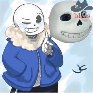 Bliss Sans Undertale Mask หน้ากากยางพลาสติก พร็อพหน้ากากปาร์ตี้ หน้ากากแบบเต็มหัว อุปกรณ์ประกอบฉากปาร์ตี้ คอสเพลย์ หมวกกันน็อก