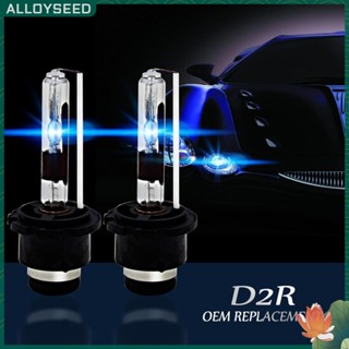 ✥เมล็ดพันธุ์อัลลอย✥【คุณภาพสูง】หลอดไฟซีนอน Hid D2R 55W OEM แบบเปลี่ยน สําหรับรถยนต์ 2 ชิ้น