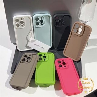 เคสโทรศัพท์มือถือ Tpu นิ่ม เรืองแสง สีแคนดี้ หรูหรา สําหรับ IPhone 7 6 8 6S Plus XR X XS Max 11 14 12 15 13 Pro Max 7Plus SE 2020