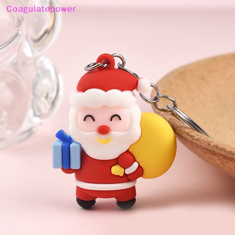 พวงกุญแจ-จี้ตุ๊กตาซานตาคลอส-กวางน่ารัก-เหมาะกับของขวัญคริสต์มาส-สําหรับเด็ก