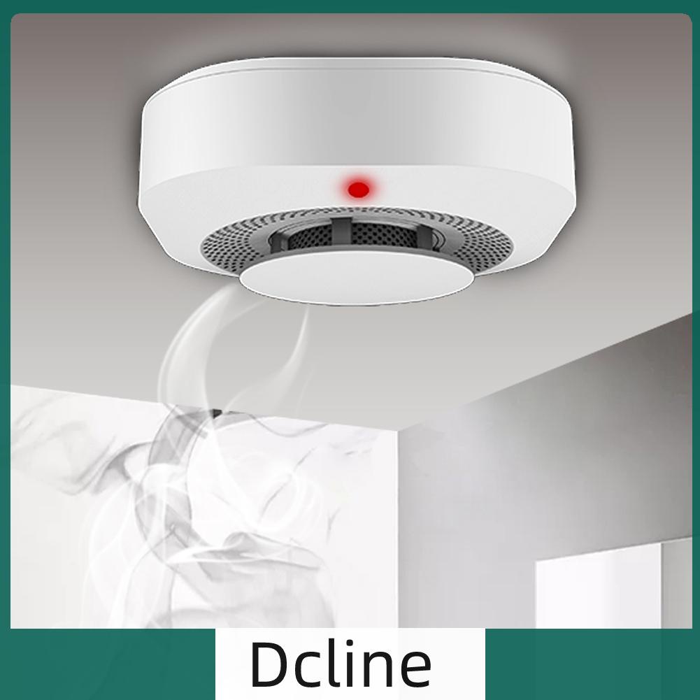 dcline-th-เครื่องตรวจจับควันบุหรี่-wifi-app-เซนเซอร์เตือนไฟไหม้-ป้องกันการรบกวน