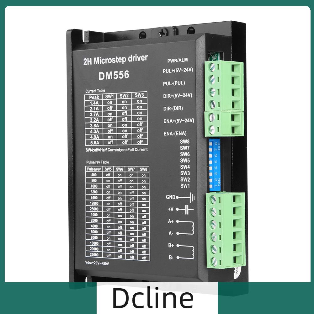 dcline-th-สเต็ปมอเตอร์ไดรเวอร์ดิจิทัล-dm556-2-เฟส-5-6a-สําหรับสเต็ปมอเตอร์-57-86