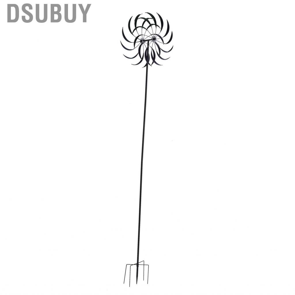 dsubuy-garden-wind-double-layer-metal-windmills-spinners-w-ground-deco-hg