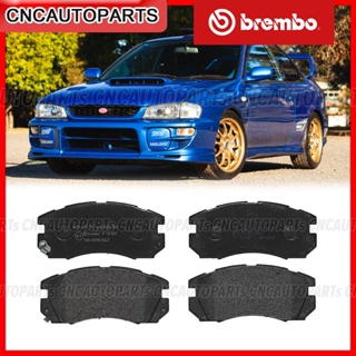 BREMBO ผ้าเบรคหน้า SUBARU IMPREZA WRX GC8 GF (2.0TURBO) EJ20 อิมคอแดง ปี 1993-1997 P78007