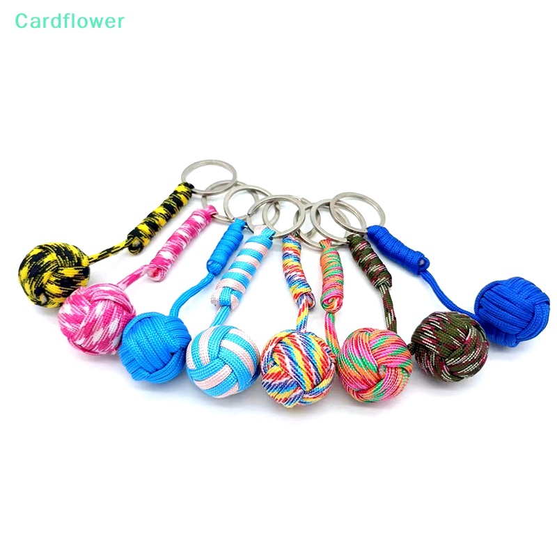 lt-cardflower-gt-พวงกุญแจเชือกร่มชูชีพ-ลายลิง-กําปั้น-1-ชิ้น-ลดราคา