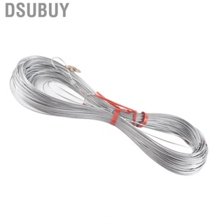 Dsubuy Steel Wire Measuring Rope Sturdy Cord With Scale Hot