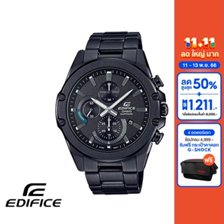 CASIO นาฬิกาข้อมือผู้ชาย EDIFICE รุ่นEFR-S567DC-1AVUDF วัสดุสเตนเลสสตีล สีดำ