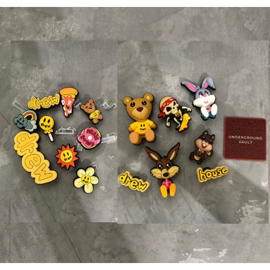 Crocs Drew House Justin Bieber Jibbitz 2 Shopee Thailand