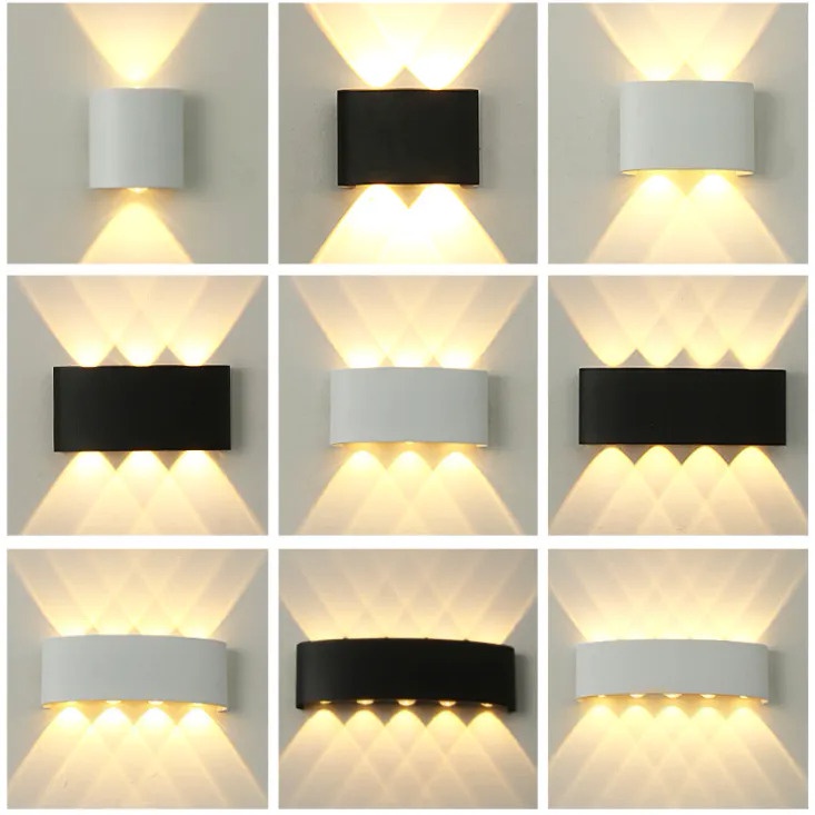 Up and Down LED Wall Lamp Waterproof IP65 Aluminium Interior Wall Light ...