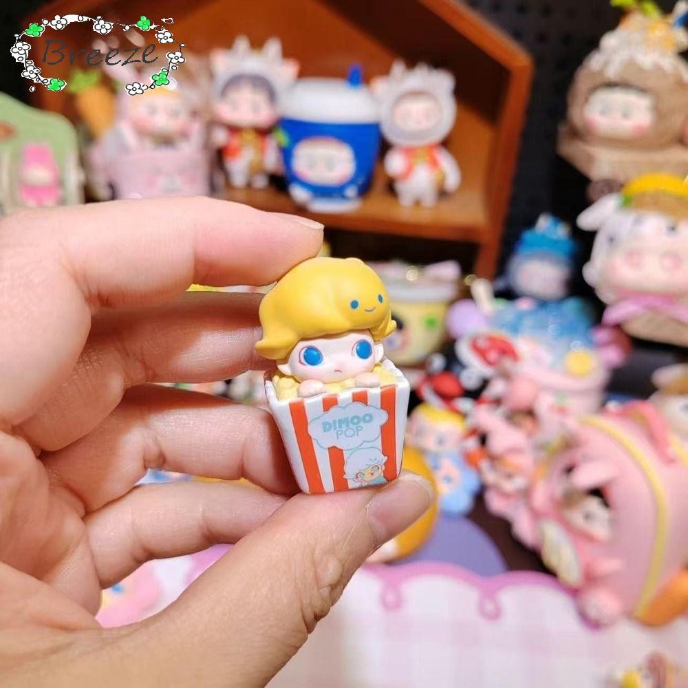 กล่อง BREEZE DIMOO, Animal Kingdom Series POPMART Mini Jewelry, รูปปั้น ...