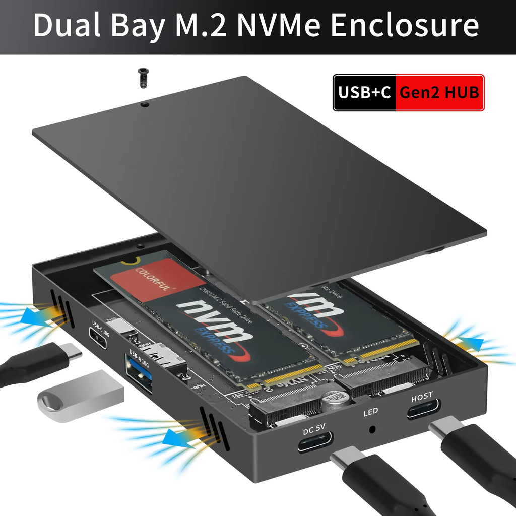 dual-protocol-m-2-ssd-case-pcie-nvme-hdd-docking