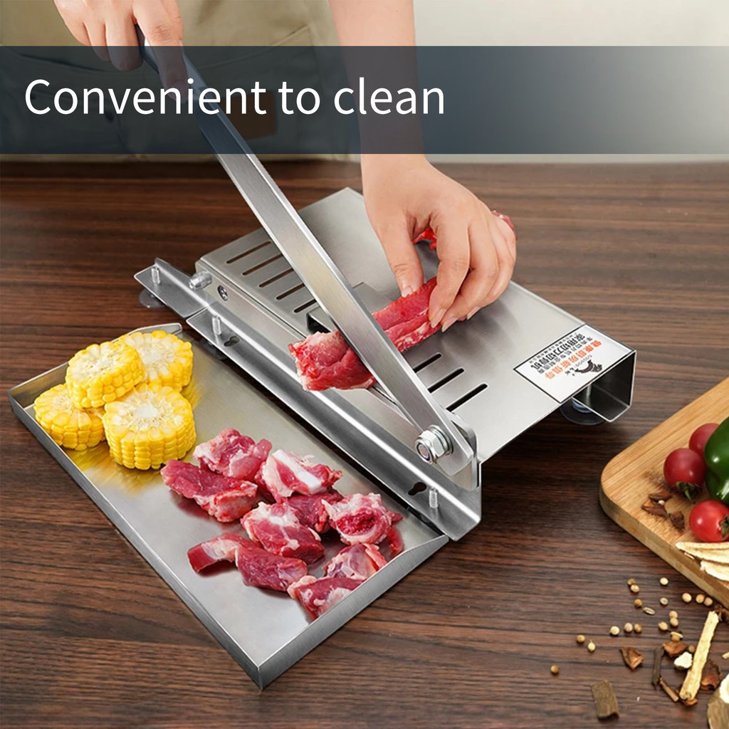 LOCAL Commercial Household Manual Lamb Slicer Bone Cutting Machine Beef ...