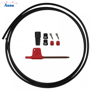 【Anna】Brake Hose Kit Rubber+Steel Bicycle Accessories Black/Red/Blue/Green Brand New