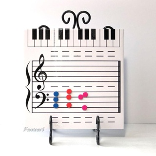 [Fenteer1] กระดานไวท์บอร์ดดนตรี อเนกประสงค์ ของขวัญวันเกิด ในร่ม ปาร์ตี้ โปรดปราน สําหรับเด็กก่อนเรียน