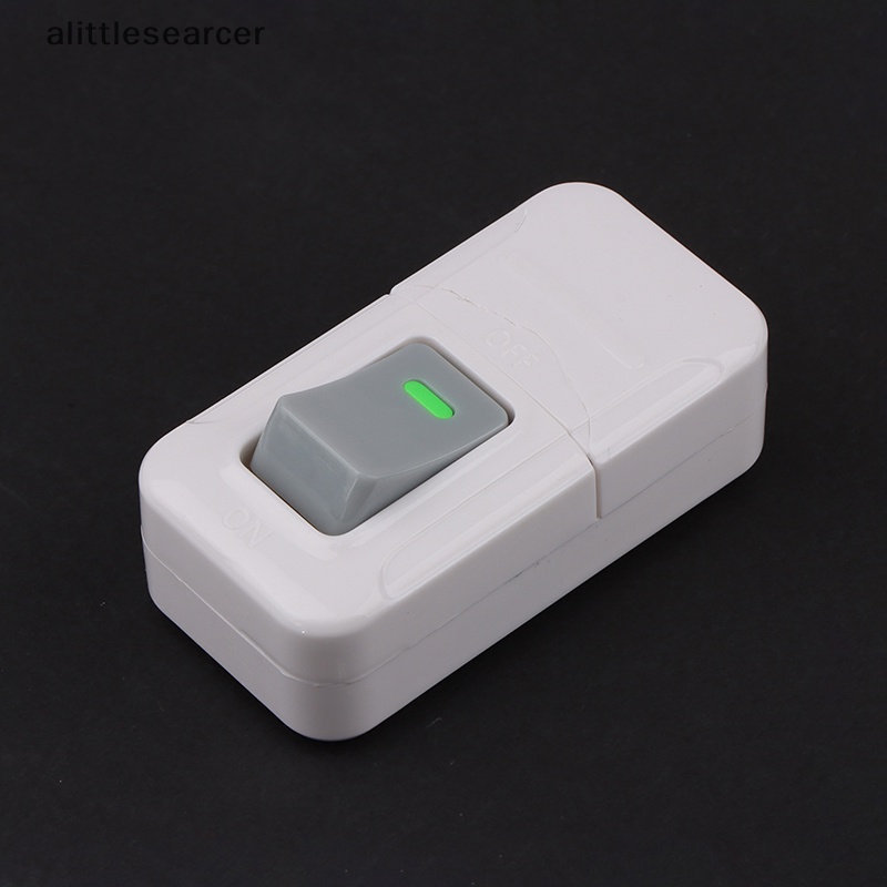 alittlesearcer-สวิตช์ปุ่มกดเปิด-ปิด-ไฟ-led-6a-250v-สีขาว-สําหรับห้องโดยสาร-ข้างเตียง