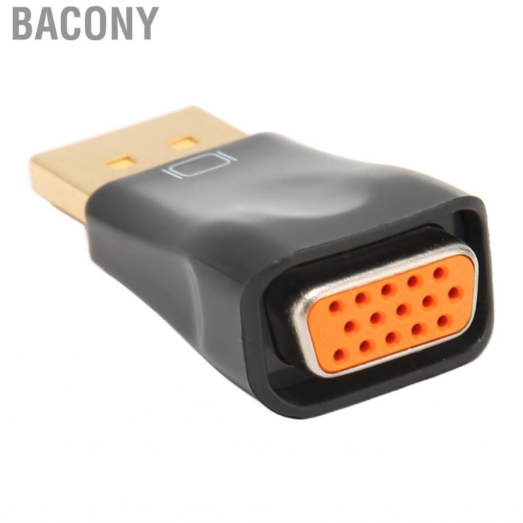 bacony-displayport-to-vga-adapter-1920x1080-60hz-dp-male-female-connector-for-projector-hdtv-hot