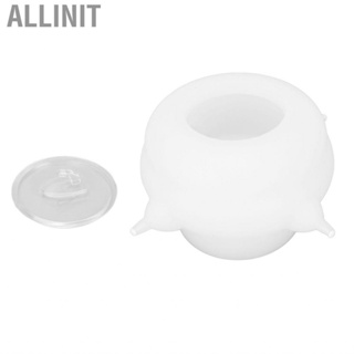 Allinit Pet  Feeder Bowl 200ml Leakage Proof  Grade Silicone 4 Nipples Prevent Choking Odorless Nursing Station for