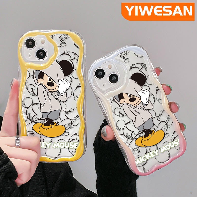 เคสโทรศัพท์มือถือ-ซิลิโคนใส-กันกระแทก-ลายการ์ตูนมิกกี้เมาส์-สีครีม-สําหรับ-samsung-galaxy-a72-4g-a72-5g-a71