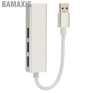 Bamaxis USB3.0 To Ethernet Adapter RJ45 Port 5Gbps 3 Ports For OS