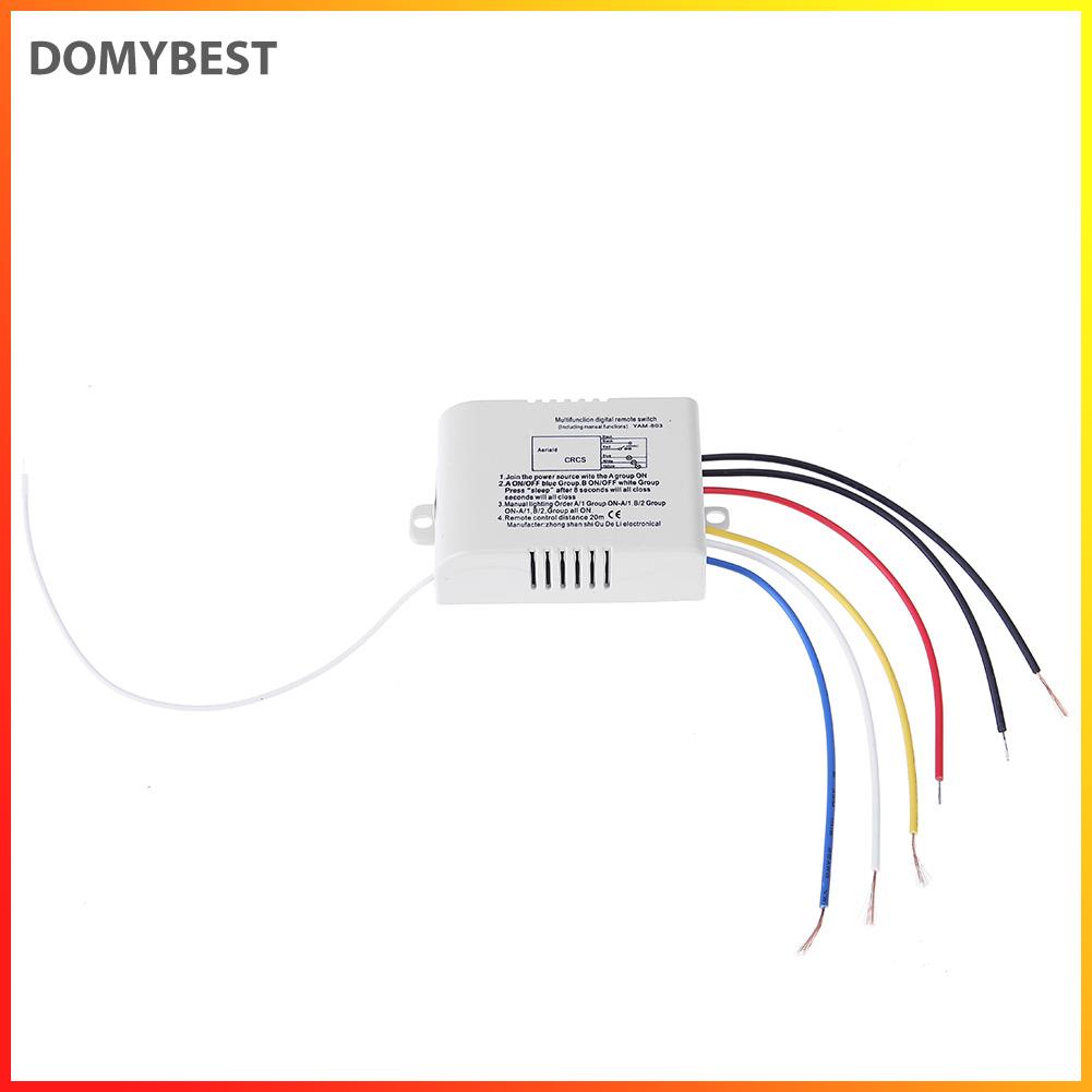 domybest-สวิตช์รีโมตคอนโทรลดิจิทัลไร้สาย-220v-3-2-1-ช่อง-สําหรับโคมไฟ-และไฟ-ht034