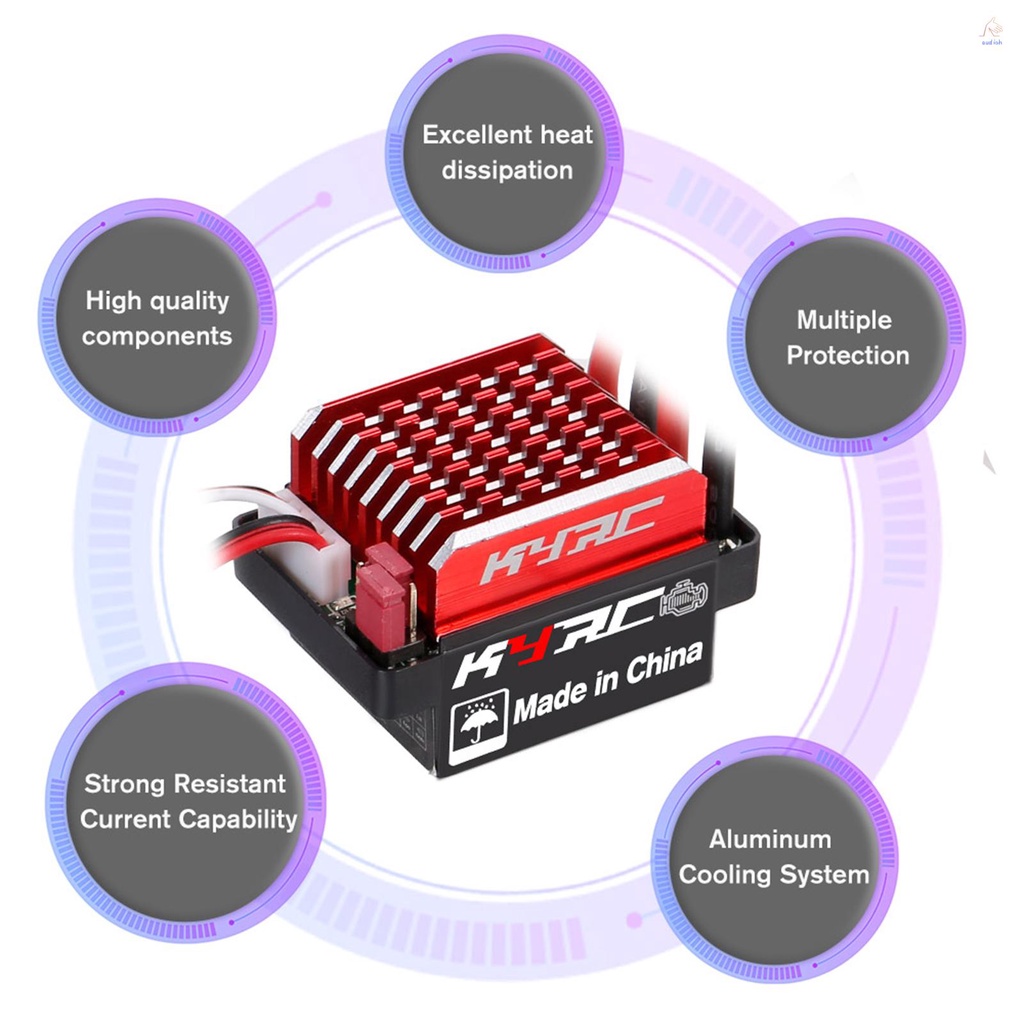 มอเตอร์แปรง-550-35t-พร้อมตัวควบคุมความเร็วไฟฟ้า-60a-esc-6v-2a-สําหรับรถออฟโร้ด-รถไต่หิน-รถแทรกเตอร์-รถบรรทุก-tamiya-1-14